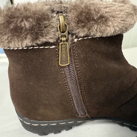 Brown women’s ankle boots - Picture 3 of 8